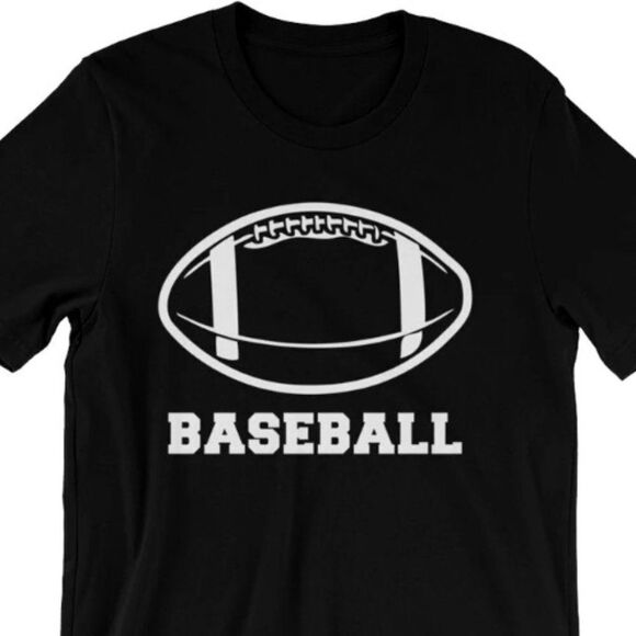 BASEBALL (FOOTBALL) T-SHIRT - Picture 1 of 1